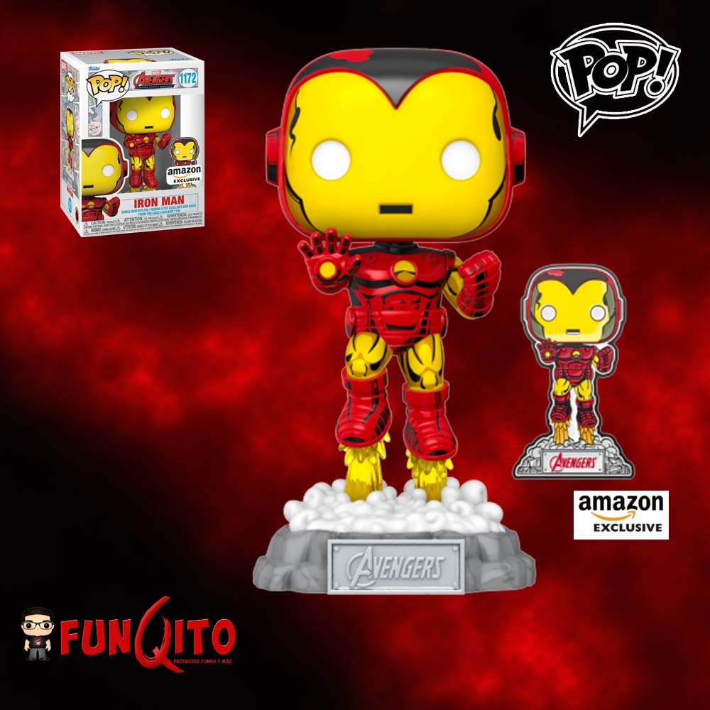 Funko Pop Iron Man Vengadores (Exclusivo) 😍